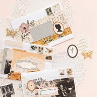 Maggie Holmes Heritage Ephemera Die-Cuts 40/Pkg-Cardstock & Vellum