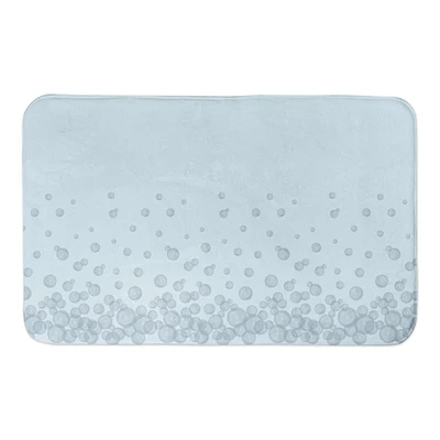 Bubbles On Bath Mat