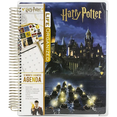 Paper House® Life Organized™ Harry Potter Hogwarts At Night 12-Month Undated Planner