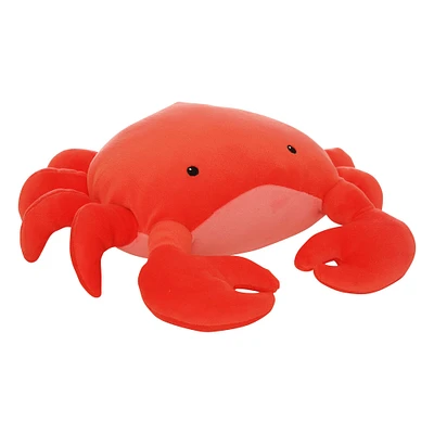 Manhattan Toy® Velveteen Crabby Abby Toy Crab Stuffed Animal