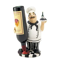 12" Chef Wine Bottle Holder