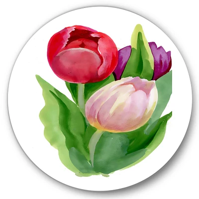 Designart - Beautiful Tulip Flowers