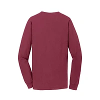 Port & Company® Beach Wash® Garment-Dyed Long Sleeve Pocket T-Shirt