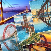 RTO Golden Gate Bridge Cross Stitch Kit