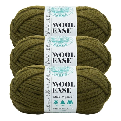 3 Pack Lion Brand® Wool-Ease Thick & Quick Yarn