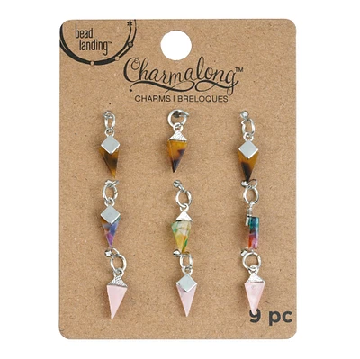 Charmalong™ Triangle Charms by Bead Landing™