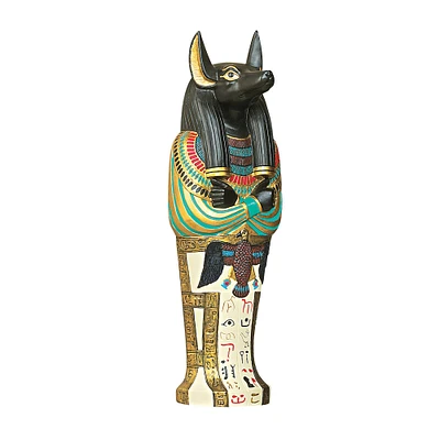 Design Toscano 12" Icons of Ancient Egypt Anubis Wall Sculpture