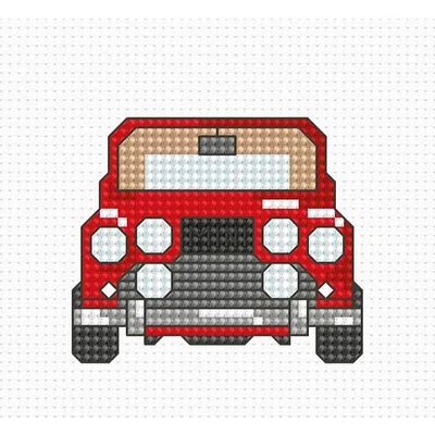Luca-s Car Counted Cross Stitch Kit