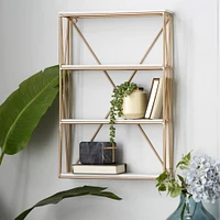 Gold Glam Wall Shelves