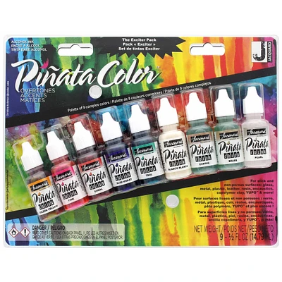 Jacquard® Pinata Color™ Overtones Accents The Exciter Pack Alcohol Ink