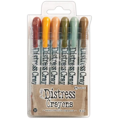 Tim Holtz® Distress® Crayon Set #10