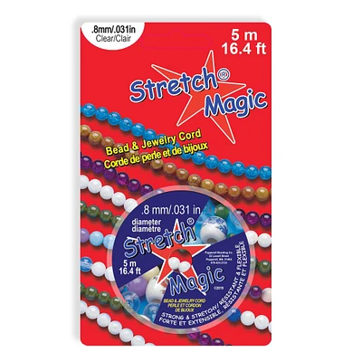 12 Pack: Stretch Magic® 0.8mm Clear Bead & Jewelry Cord