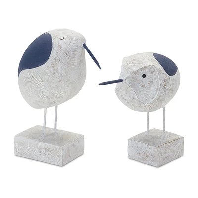 Modern Bird Sculpture Set