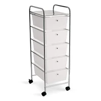 5 Drawer Rolling Cart by Simply Tidy