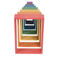 TickiT® Wooden Rainbow Architect Rectangles
