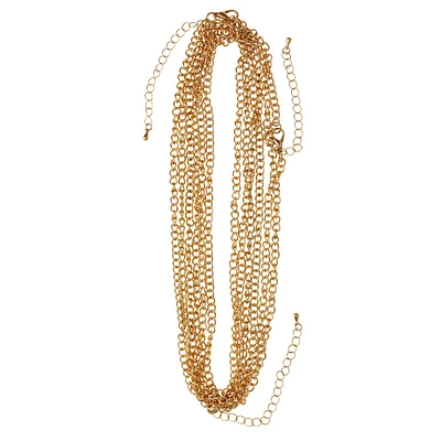 Hamilton Gold Curb Chain Necklaces By Bead Landing™