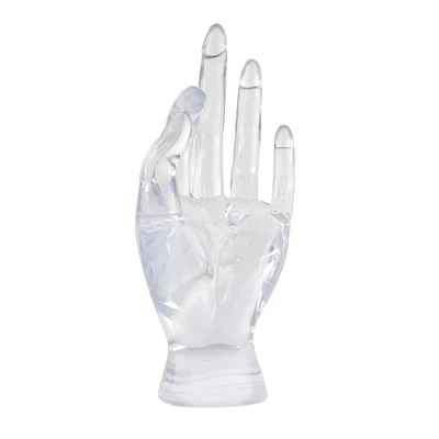 12 Pack: Clear Hand Jewelry Display by Bead Landing™