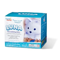 hand2mind Luna the Calming Kitty™ Breathing Buddy & Nightlight