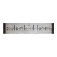 a thankful heart Wood & Metal Wall Décor