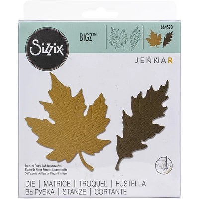 Sizzix® Bigz™ Autumnal Leaves Die Set by Jenna Rushforth