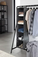 Bigso Gray Hanging Closet Organizer