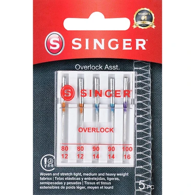 SINGER® Overlock Machine Needles, 5ct.