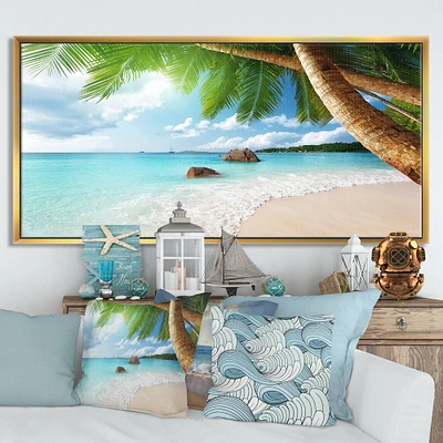 Designart - Praslin Island Seychelles Beach