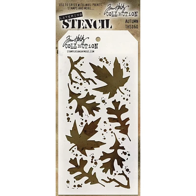 Stampers Anonymous Tim Holtz® Autumn Layering Stencil