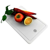 Martha Stewart White Plastic 2 Piece Cutting Board