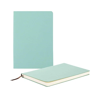 Craft Express Teal Engraving Faux Leather Notebook Set