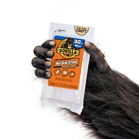 Gorilla® Mini Size Hot Glue Sticks