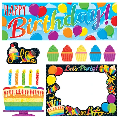 Trend Enterprises® Rainbow Birthday Wipe Off® Learning Set