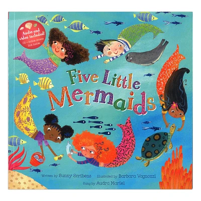Barefoot Books Five Little Mermaids Sing-Along Book