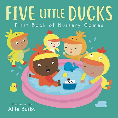 Child's Play Books Five Little Ducks First Book Of Nursery Games Board Book