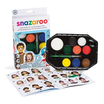 12 Pack: Snazaroo™ Adventure Face Paint Kit
