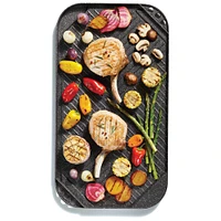 THE ROCK by Starfrit 10.6" x 19.5" Reversible Grill Griddle