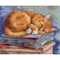 MP Studia Smart Cat Cross Stitch Kit