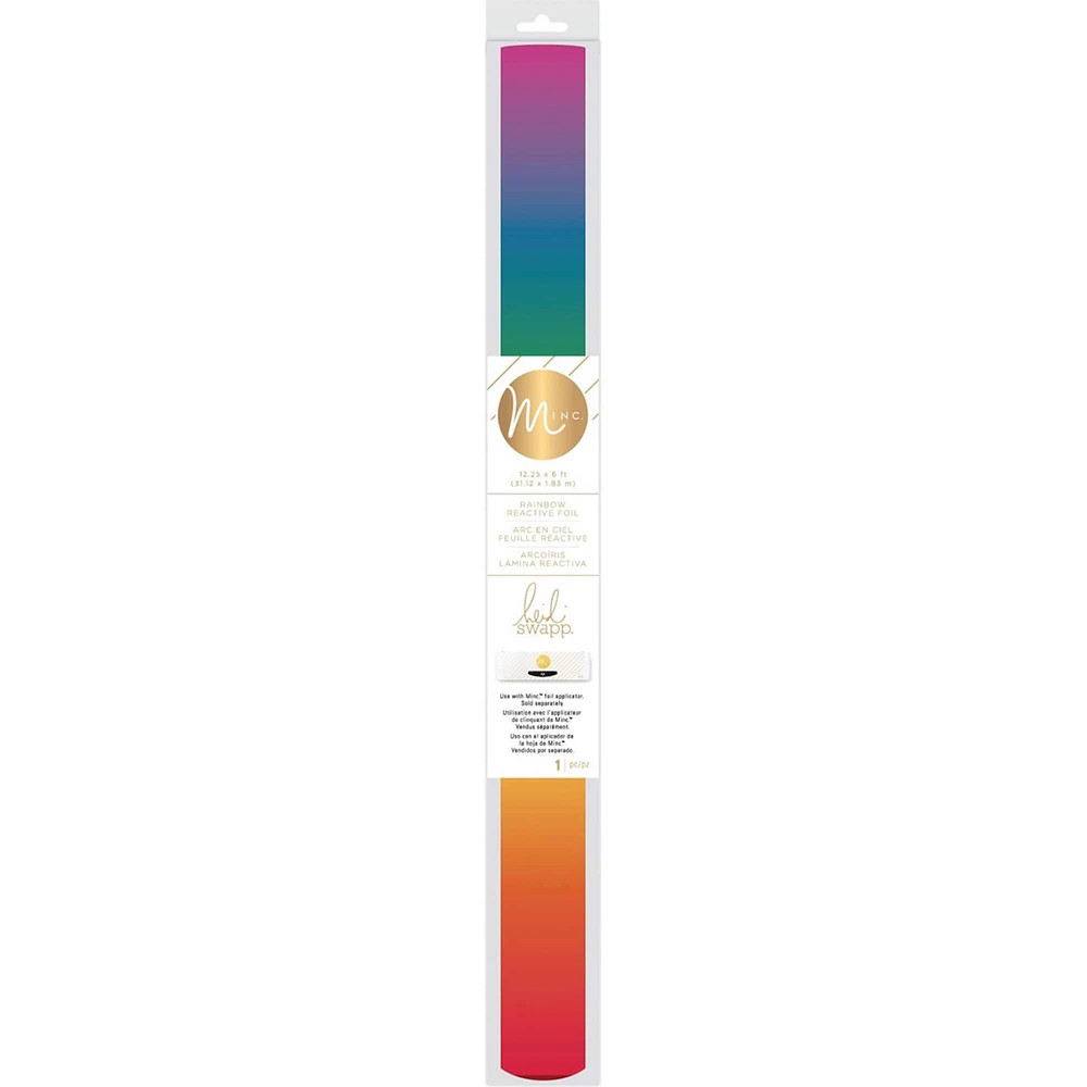 Heidi Swapp™ Minc® 6ft. Rainbow Reactive Foil Roll