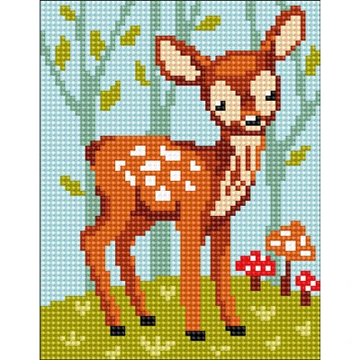 Collection D'Art Fawn Stamped Needlepoint Kit