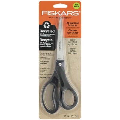 Fiskars® 8" All Purpose Recycled Scissors