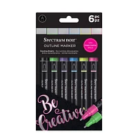 Spectrum Noir™ Dazzling Brights Outline Marker Set