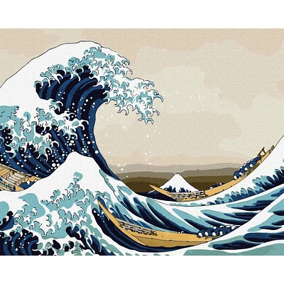 Big Wave in Kanagawa Painting by Numbers Kit