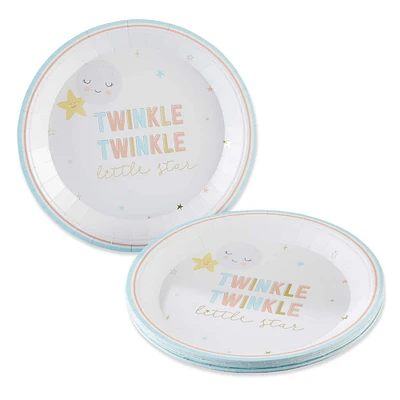 Kate Aspen® 9'' Twinkle Twinkle Premium Paper Plates, 16ct.