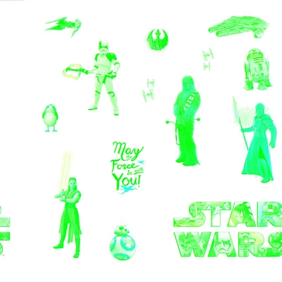 RoomMates Star Wars™ The Last Jedi Peel & Stick Wall Decals