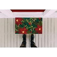 DII® Poinsettias Doormat