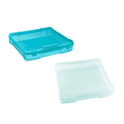 Assorted 12" x 12" Turquoise Scrapbook Case by Simply Tidy™, 1pc.