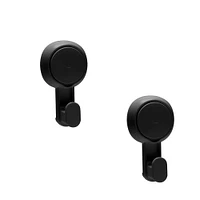 Bath Bliss Pack Matte Black Gel-Suction Power Hooks