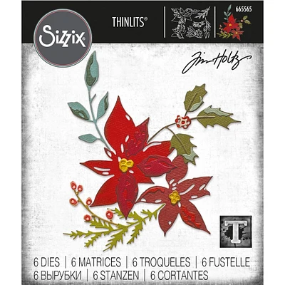 Sizzix® Thinlits® Festive Bouquet by Tim Holtz Die Set