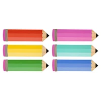 24 Pack: 12 ct. (288 total) Die Cut Pencil Accents by B2C®