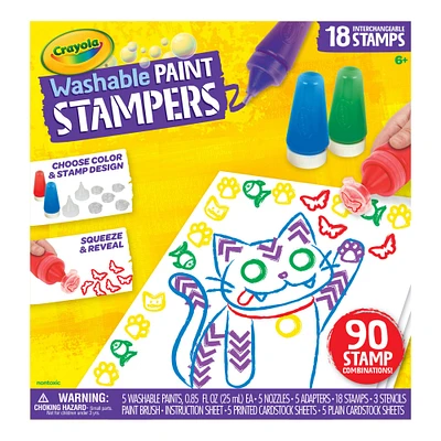 Crayola® Washable Paint Stampers Kit